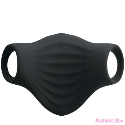 ROCKS- OFF - PALM BLACK FLEXIBLE VIBRATOR MASTURBATOR