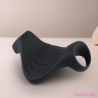 ROCKS- OFF - PALM BLACK FLEXIBLE VIBRATOR MASTURBATOR