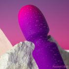 ROCKS- OFF - GLO- GIRL VIBRATOR WAND MINI PURPLE