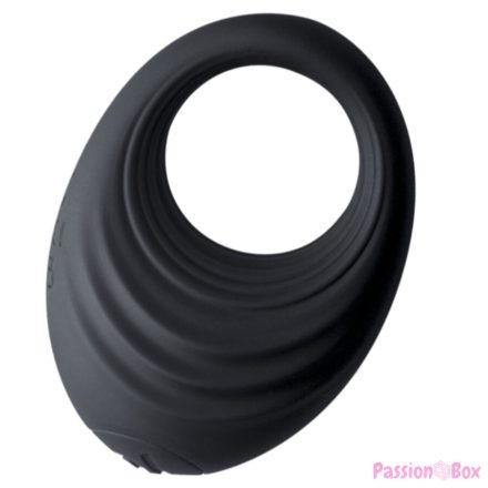 ROCKS-OFF - SPIRE BLACK VIBRATING PENIS RING