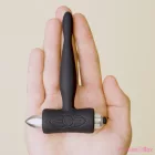 ROCKS- OFF - PETITE SENSATIONS TEAZER ANAL PLUG VIBRATOR BLACK