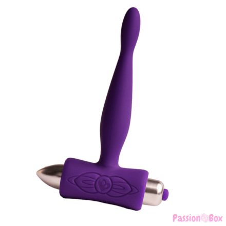 ROCKS- OFF - PETITE SENSATIONS TEAZER ANAL PLUG VIBRATOR PURPLE