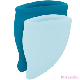 FUN FACTORY - FUN MENSTRUAL CUP KIT TURQUOISE