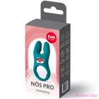 FUN FACTORY - NOS PRO VIBRATING COCK RING BOTTLE GREEN