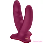 FUN FACTORY - RYDE DOUBLE DILDO WINE RED