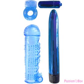 CLASSIX - ULTIMATE PLEASURE COUPLES KIT AZUL
