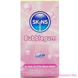 SKINS - BUBBLEGUM PREMIUM CONDOMS PACK 8