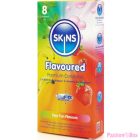 SKINS - MULTI FLAVORS PREMIUM CONDOMS PACK 8