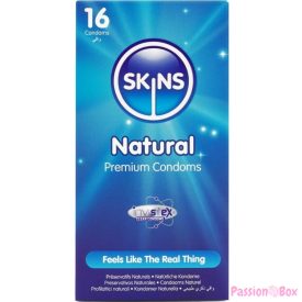 SKINS - NATURAL PREMIUM CONDOMS PACK 16