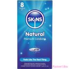 SKINS - NATURAL PREMIUM CONDOMS PACK 8