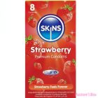 SKINS - STRAWBERRY PREMIUM CONDOMS PACK 8