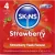 SKINS - STRAWBERRY PREMIUM CONDOMS PACK 4