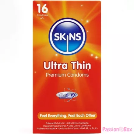 SKINS - ULTRA THIN PREMIUM CONDOMS PACK 16
