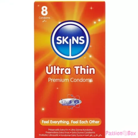 SKINS - ULTRA THIN PREMIUM CONDOMS PACK 8