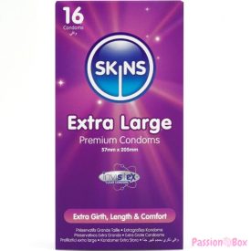 SKINS - EXTRA LARGE PREMIUM CONDOMS PACK 16