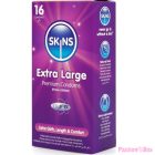 SKINS - EXTRA LARGE PREMIUM CONDOMS PACK 16