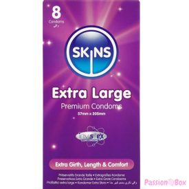 SKINS - EXTRA LARGE PREMIUM CONDOMS PACK 8