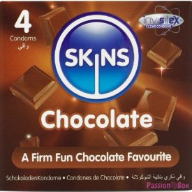 SKINS - CHOCOLATE PREMIUM CONDOMS PACK 4