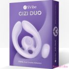 SNAIL VIBE - GIZI DUO COUPLES STIMULATOR REMOTE CONTROL LILAC