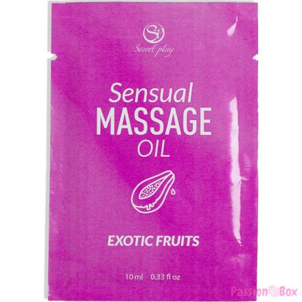 SECRETPLAY - SINGLE-DOSE EXOTIC FRUITS MASSAGE OIL 10 ML