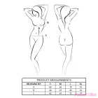 PASSION - BELISSANA BRA + THONG SET BLACK S/M