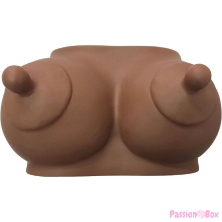 DIABLO PICANTE - PIGGY BANK IN THE SHAPE OF BOOBS DARK TONE