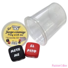 DIABLO PICANTE - DICE GAME VERB + BODY PART WITH CUP