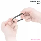 ADDICTED TOYS - TEXTURED COCK RING SET 4 SIZES