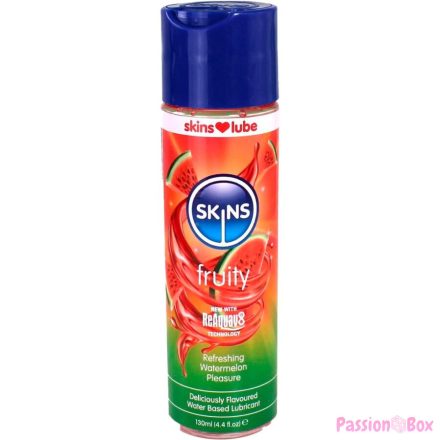 SKINS - FRUITY WATER-BASED LUBRICANT WATERMELON 130 ML