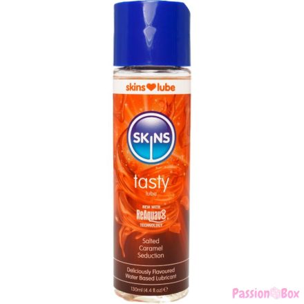 SKINS - TASTY WATER-BASED LUBRICANT SALTED CARAMEL 130 ML