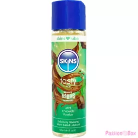 SKINS - TASTY WATER-BASED LUBRICANT MINT & CHOCOLATE 130 ML