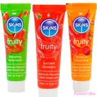 SKINS - FRUITY LUBES KIT WATERMELON, STRAWBERRY & MANGO LUBRICANTS 3 x 12 ML
