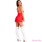 LIVCO CORSETTI FASHION - SANTAS CANDY LC 90722 CHRISTMAS CHEMISE + THONG L/XL