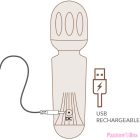 ROCKS-OFF - MINI RECHARGEABLE WAND 16 FUNCTIONS VIOLET DREAM