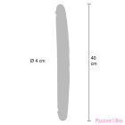 GET REAL - DOUBLE-ENDED SILICONE DILDO CARAMEL 40 CM