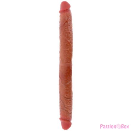 GET REAL - DOUBLE-ENDED SILICONE DILDO CARAMEL 46 CM