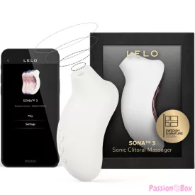 LELO - SONA 3 SONIC CLITORAL MASSAGER CREAM