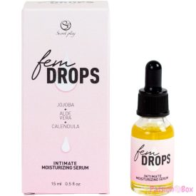 SECRETPLAY - FEM DROPS INTIMATE MOISTURIZING SERUM 15 ML