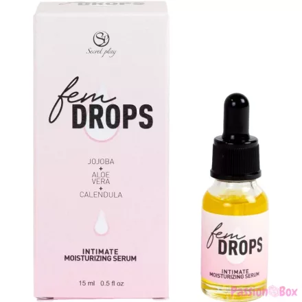 SECRETPLAY - FEM DROPS INTIMATE MOISTURIZING SERUM 15 ML
