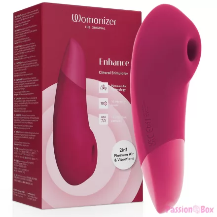 WOMANIZER - ENHANCE CLITORIAL STIMULATOR VIBRANT PINK