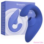 WOMANIZER - BLEND RABBIT VIBRATOR STIMULATOR VIBRANT BLUE