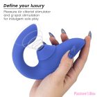 WOMANIZER - BLEND RABBIT VIBRATOR STIMULATOR VIBRANT BLUE