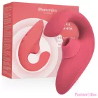 WOMANIZER - BLEND RABBIT VIBRATOR STIMULATOR VIBRANT ROSE