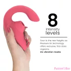 WOMANIZER - BLEND RABBIT VIBRATOR STIMULATOR VIBRANT ROSE