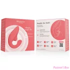 WOMANIZER - BLEND RABBIT VIBRATOR STIMULATOR VIBRANT ROSE