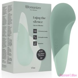 WOMANIZER - VIBE LAY-ON SILENT VIBRATOR SAGE