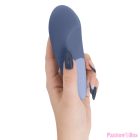 WOMANIZER - VIBE LAY-ON SILENT VIBRATOR DARK BLUE