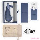 WOMANIZER - VIBE LAY-ON SILENT VIBRATOR DARK BLUE