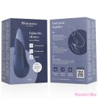 WOMANIZER - VIBE LAY-ON SILENT VIBRATOR DARK BLUE