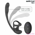 ADDICTED TOYS - ANAL PLUG WITH VIBRATION AND 360º WAVING AND TESTICLE STIMULATOR